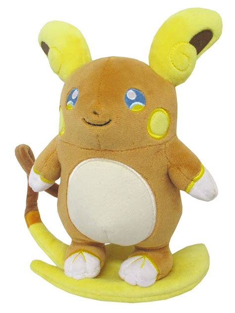 Buy Pokemon All Star Stuffed Alolan Raichu Plush Dolls, 8, Official ...