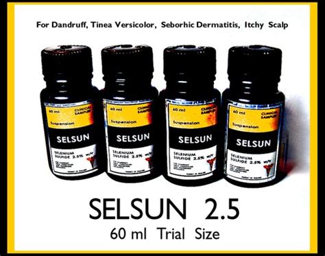 SELSUN 2.5 60ml for Itchy | Ubuy India