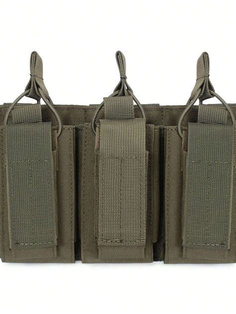 Sistema de porta-revistas Molle triple, portacargadores universales ...