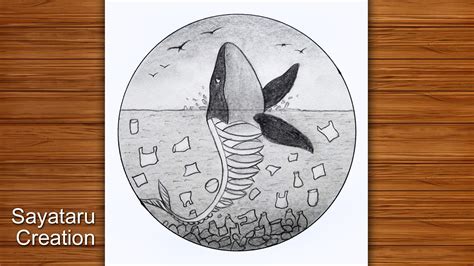 How To Draw Water Pollution Diagram