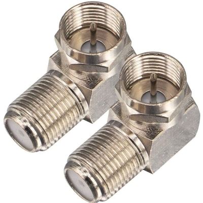 Peantoia Coaxial Cable Right Angle Connector F Type Female To India | Ubuy