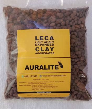 Auralite Light Weight Expanded Clay Aggregate Balls/LECA Clay pellets ...