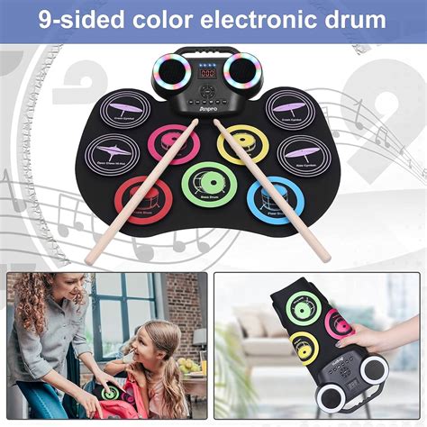 Anpro Electronic Drum Set for Kids | Adult, Musical India | Ubuy