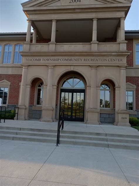 MACOMB TOWNSHIP RECREATION CENTER - Macomb MI - Hours, Directions ...