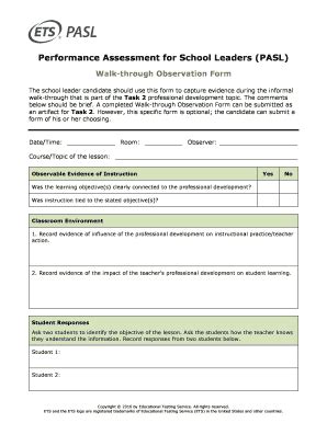 Pasl Walk Through Form - Fill Online, Printable, Fillable, Blank ...