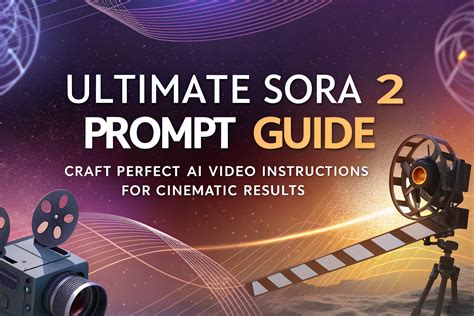Ultimative Sora 2 Prompt-Anleitung: Perfekte KI-Videoanleitungen für filmische Ergebnisse erstellen