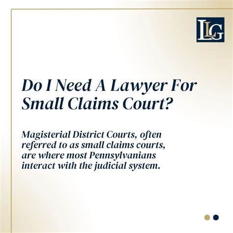 Small claims courts: Often seen as the lowest tier in PA's legal system ...