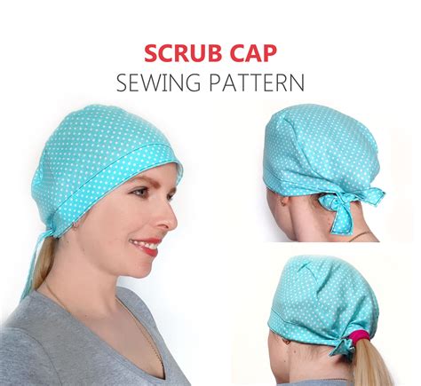 Woman Free Printable Scrub Hat Patterns