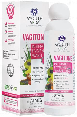 Ayouth Veda Vagitone Intimate Hygiene Wash 180ml - Uses, Side Effects ...