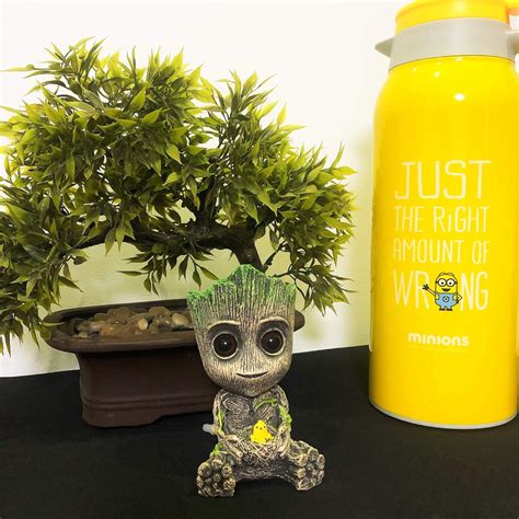 Buy AnxunJim Aquarium Groot Air Bubbler Decorations Fish Tank Air Stone ...