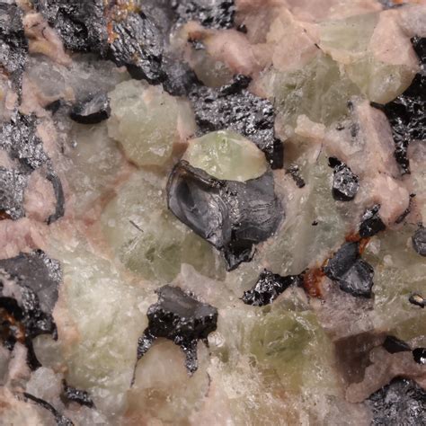 Zincite (classic material) | Buckwheat Pit, Franklin Mine, Franklin ...