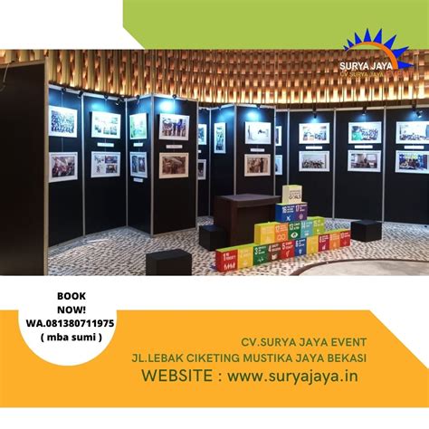 Sewa Partisi Pameran Di International Industrial Estate Bekasi