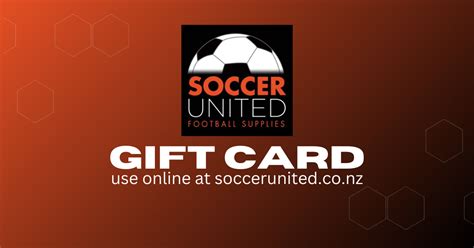 Soccer United Gift Card - Soccer United NZ