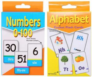 AAHANSHOPPE FLASH CARDS LEARNING & EDUCATION GAME SET OF 2 PACKS ...