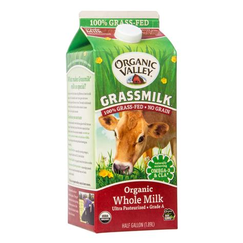 Organic Valley - Whole Milk, Grass-fed, Ultra Pasteurized, Organic ...