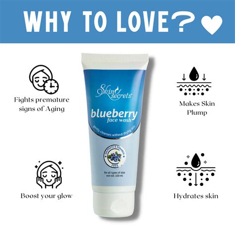 Blueberry Face Wash for Supple & Plump Skin – Skin Secrets India
