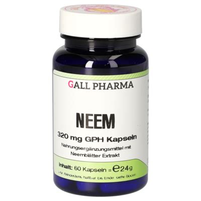 Neem 320 mg GPH Capsules [4131443]-Gall-Pharma GmbH-Online-Shop