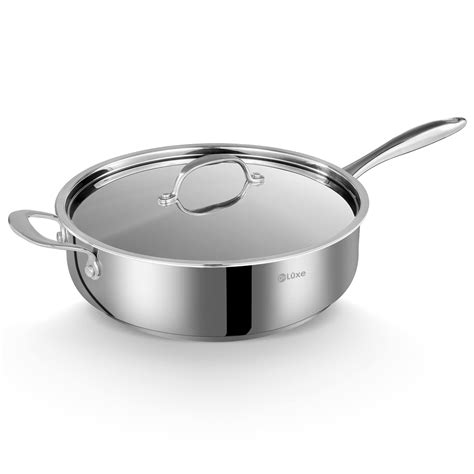 12 saute pan with lid hot sale