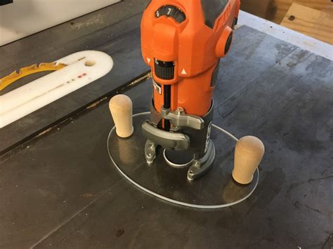 Image result for Homemade Hand Router Base