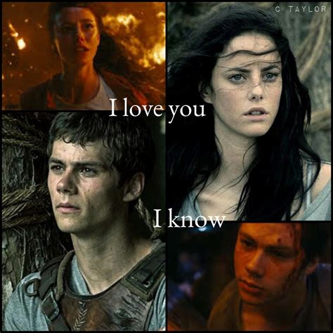 Maze Runner Thomas Teresa | Maze runner, Maze runner cast, Maze runner ...
