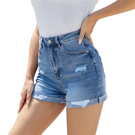 Custom Soft Slim Fit High Waisted Ripped New Fashion Destroyed Women ...