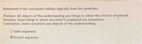 Image result for Premise and Conclusion Examples Logic Math