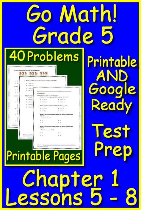Go Math Lesson 11.1 5th Grade 的图像结果