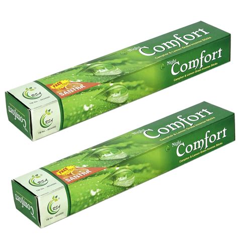 Night Comfort Pack of 2 (1 Pouch Pooja Agarbatti Free in Each Box ...