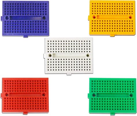 Electronic Spices Combo of Multi Color Syb-170 Mini Solderless ...