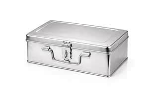 JAYCO Polished Steel Multi-purpose Storage Box / Puja Peti / Cash Box ...