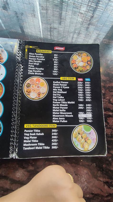 Menu at Hidden leaf cafe, Jhajra