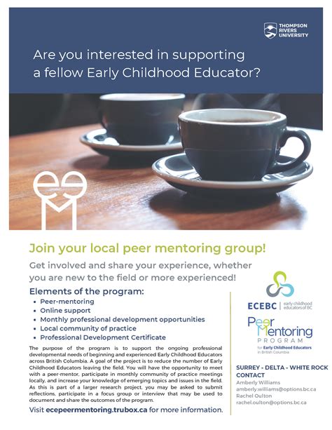 Peer Mentoring Program - Child Care Options