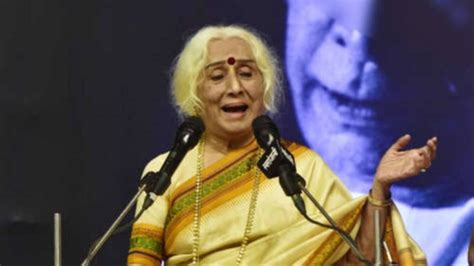 Classical Singer Dr Prabha Atre Dies At 92 Due To Cardiac Arrest