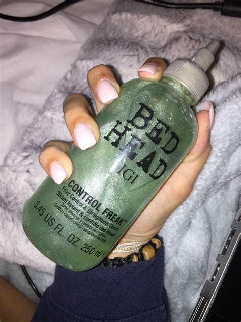 hair // bed head // straightening serum | Hair straightening serum ...