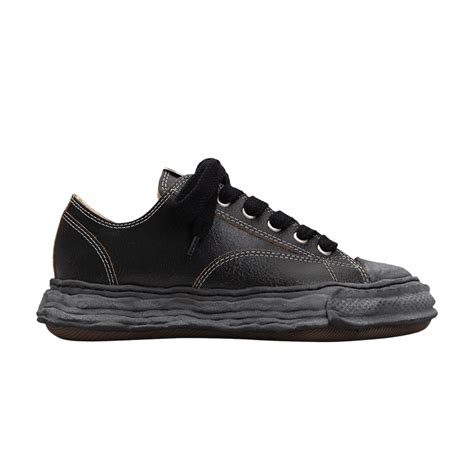 Maison Mihara Yasuhiro Peterson Low Cracking Leather - Black Price in ...