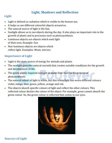Chapter 12 Light Shadow and Reflection Class 6 Science 的图像结果