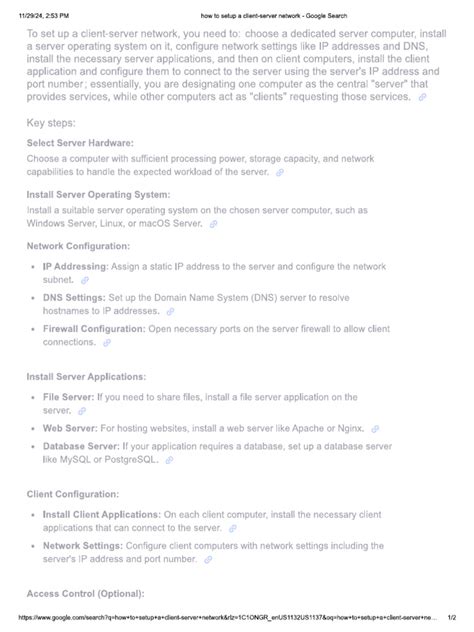 Server Networking Setup 的图像结果
