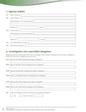 Fillable Online Notification Form - Part B - ombo.nsw.gov.au Fax Email ...