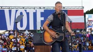 Image result for Bruce Springsteen for President