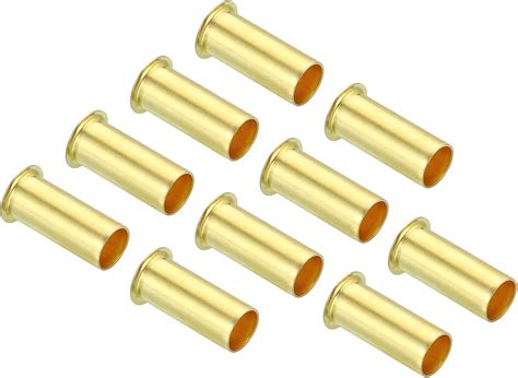 Amazon.com: PATIKIL 6mm Tube OD Brass Compression Insert, 50 Pack ...