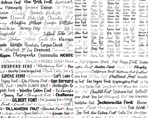 The Ultimate 3000 Fonts - Font Bundle Ttf Svg Heart Font, Cricut, Canva ...