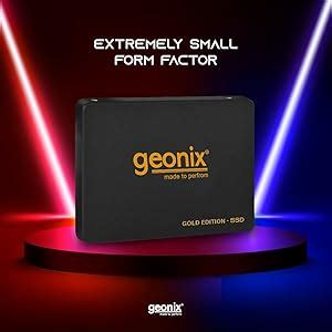 GEONIX 128GB SATA III 3.0 (6Gb/s) SSD, Gold Edition Supersonic Solid ...