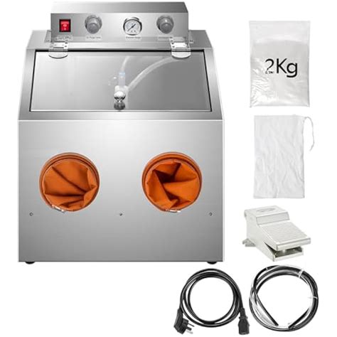 DZQ 10 Gallon Sandblasting Cabinet, Standard Steel India | Ubuy