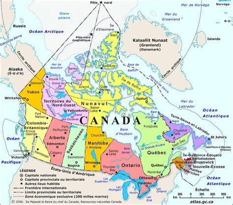 Cartograf.fr : Carte du Canada