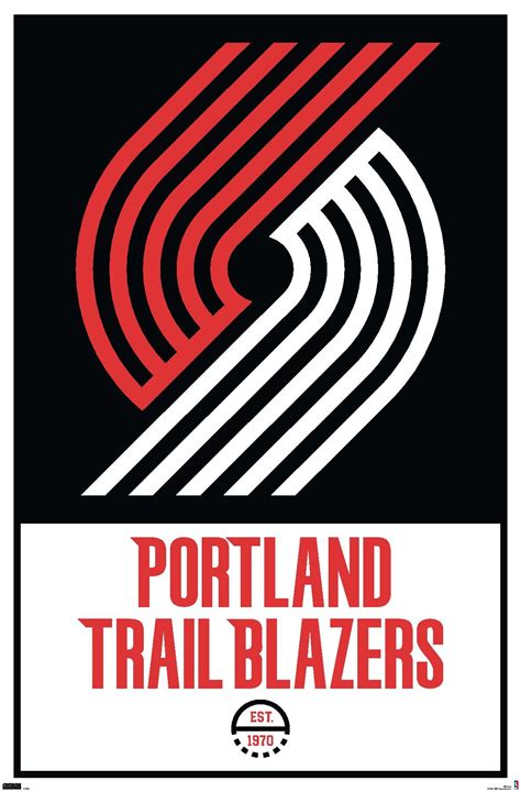 Nba Portland Trail Blazers Logos NBA Portland Trailblazers Team Logo