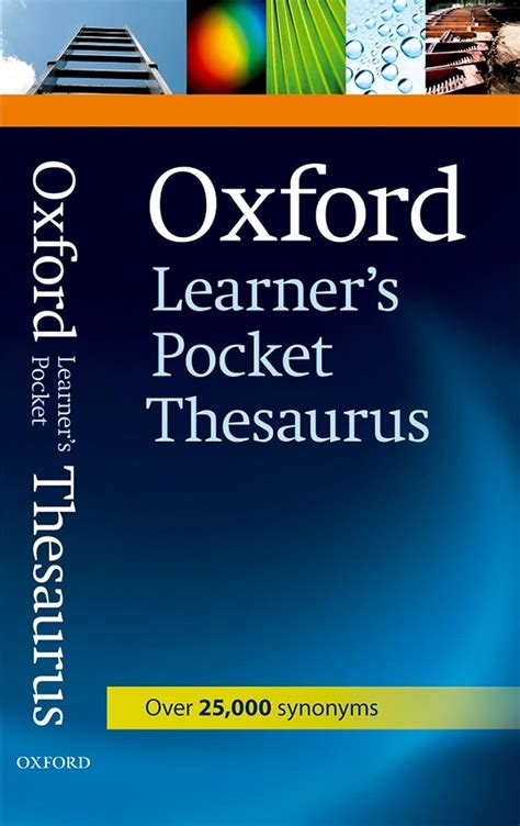 OXFORD LEARNER'S POCKET THESAURUS: PB : Oxford Dictionaries: Amazon.in ...