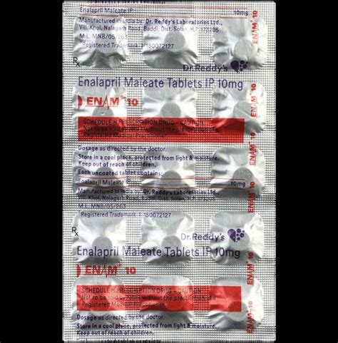 Enam 10 MG Tablet (15): Uses, Side Effects, Price & Dosage | PharmEasy