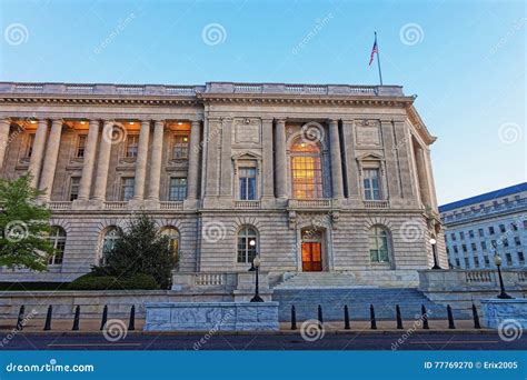 Cannon House Office Building in Washington DC Stock Photo - Image of ...