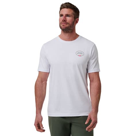 TravisMathew Wedge Play Tee Shirt - White 1WHT - A42122-1WHT - Function18
