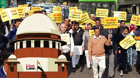 Before Supreme Court, Centre Objects To Delhi CM's Protests Against LG ...